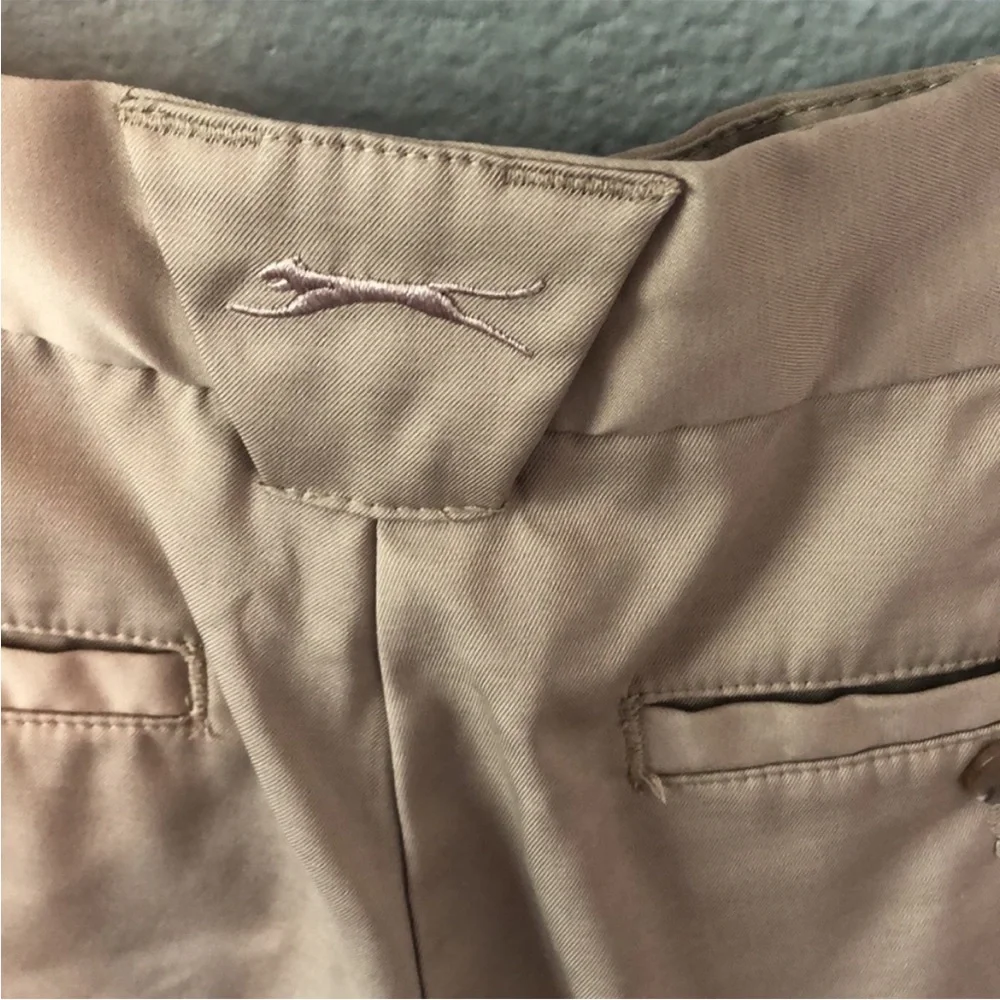 Slazenger Boys Tan Golf Uniform School Shorts Medium